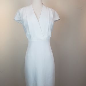 Sz 6 White Eli Tahari Dress